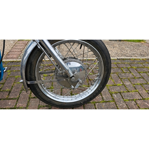 618 - 1957 Harley Davidson Sportster Custom, 883cc. Registration number 737 XVM (non transferrable). Frame... 