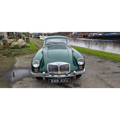 479 - 1960 MGA MkI, 1622cc. Registration number 888 AXU. Chassis number B23881. Engine number 16AMWH151537... 