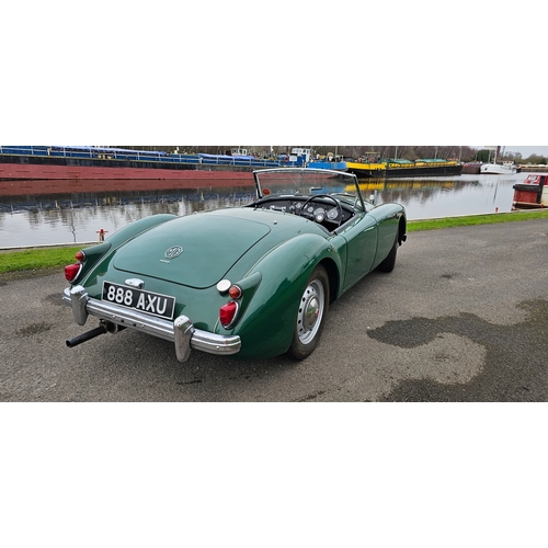 479 - 1960 MGA MkI, 1622cc. Registration number 888 AXU. Chassis number B23881. Engine number 16AMWH151537... 