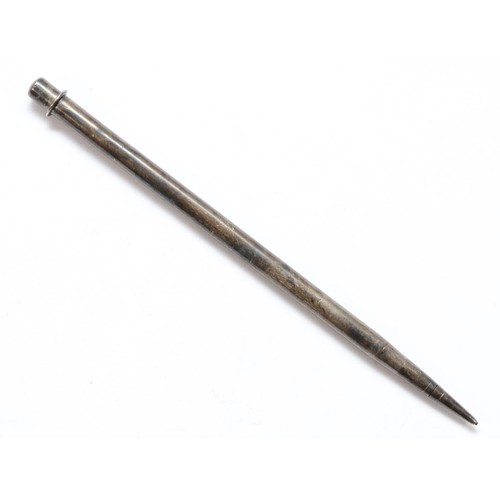 95 - An unmarked S. Mordan & Co., propelling pencil, 14cm