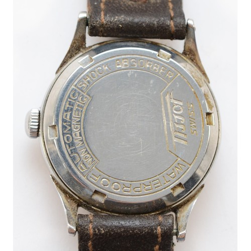 127 - Tissot, a stainless steel automatic gentleman's wristwatch, c.1960's, 32mm, working when catalogued ... 