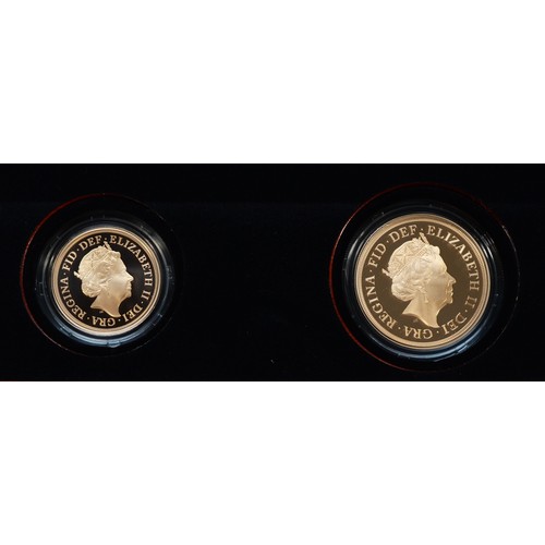 199 - The Sovereign 2018, a Royal Mint limited edition five coin gold proof set, comprising: the Five-Sove... 