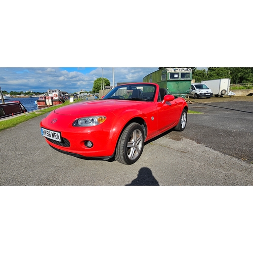 469 - 2006 Mazda MX5 NC, 1798cc. Registration number HV56 WRA. VIN number JMZNC188200122604. Engine number... 