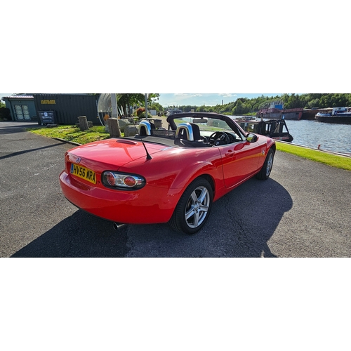 469 - 2006 Mazda MX5 NC, 1798cc. Registration number HV56 WRA. VIN number JMZNC188200122604. Engine number... 