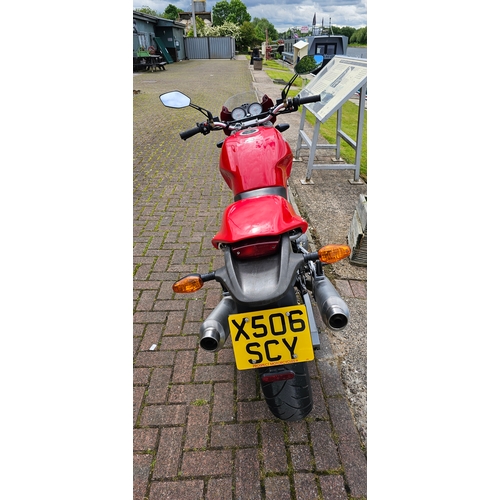 608 - 2001 Ducati Monster 400. Registration number X506 SCY. Frame number ZDMM300AA1B 022141. Engine numbe... 