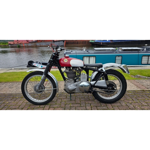 586 - 1956 Ariel HT5, 498cc. Registration number SLE 689 (see text). Frame number RT121. Engine number MJ1... 