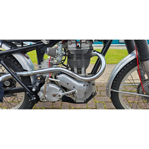 586 - 1956 Ariel HT5, 498cc. Registration number SLE 689 (see text). Frame number RT121. Engine number MJ1... 