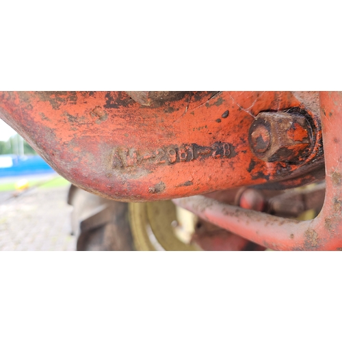 452 - 1952 Allis-Chalmers Model B tractor. Registration number NYD 217 (not registered for road use). Chas... 