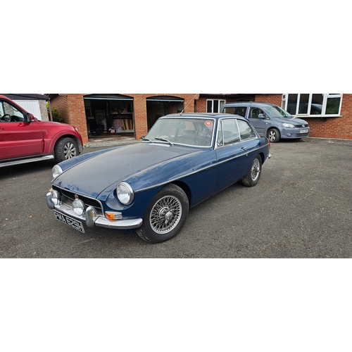 476 - 1970 MG BGT, 1798cc. Registration number PMA 629H. Chassis number GHD5 196059 G. Engine number 18GG-... 