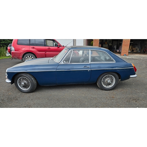 476 - 1970 MG BGT, 1798cc. Registration number PMA 629H. Chassis number GHD5 196059 G. Engine number 18GG-... 