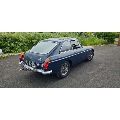 476 - 1970 MG BGT, 1798cc. Registration number PMA 629H. Chassis number GHD5 196059 G. Engine number 18GG-... 