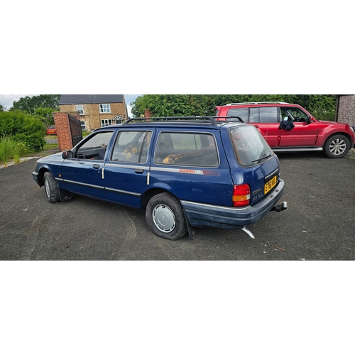 475 - 1988 Ford Sierra 2.3 diesel estate. Registration number E761 KSL. VIN number WFONXXGBBN. Engine numb... 