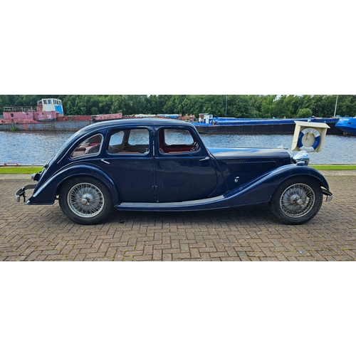 465 - 1937 Riley Kestral, 1 1/2lt. Registration number FPC 962. Chassis number 27K6499. Engine number  not... 