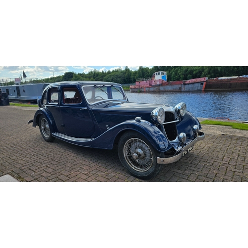 465 - 1937 Riley Kestral, 1 1/2lt. Registration number FPC 962. Chassis number 27K6499. Engine number  not... 