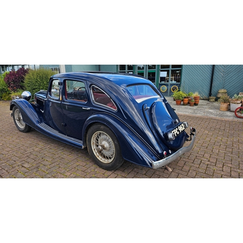 465 - 1937 Riley Kestral, 1 1/2lt. Registration number FPC 962. Chassis number 27K6499. Engine number  not... 