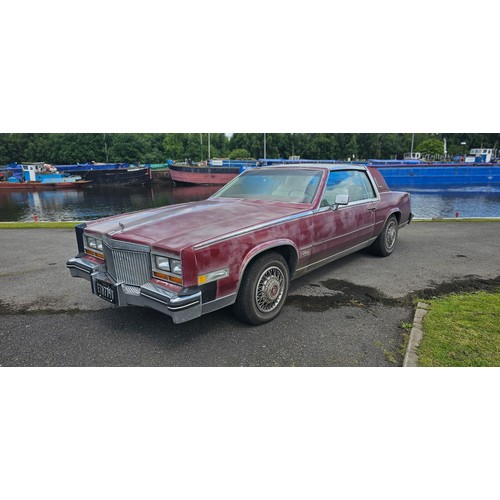 468 - 1980 Cadillac Eldorado Biarritz, coupe, 5.7lt diesel. Registration number ETH 771V. Chassis number 6... 