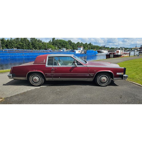 468 - 1980 Cadillac Eldorado Biarritz, coupe, 5.7lt diesel. Registration number ETH 771V. Chassis number 6... 