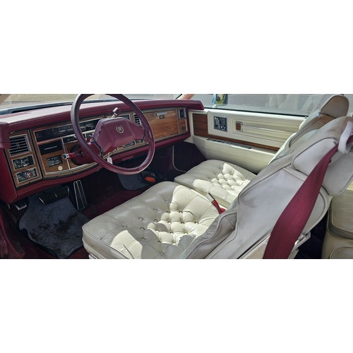 468 - 1980 Cadillac Eldorado Biarritz, coupe, 5.7lt diesel. Registration number ETH 771V. Chassis number 6... 