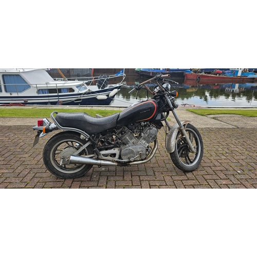 599 - 1981 Yamaha Virago 750. Registration number CWP 630W. Frame number *505-001949*. Engine number 4X7-2... 