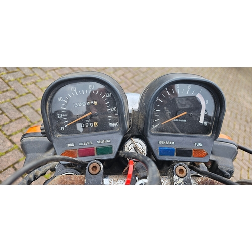 599 - 1981 Yamaha Virago 750. Registration number CWP 630W. Frame number *505-001949*. Engine number 4X7-2... 