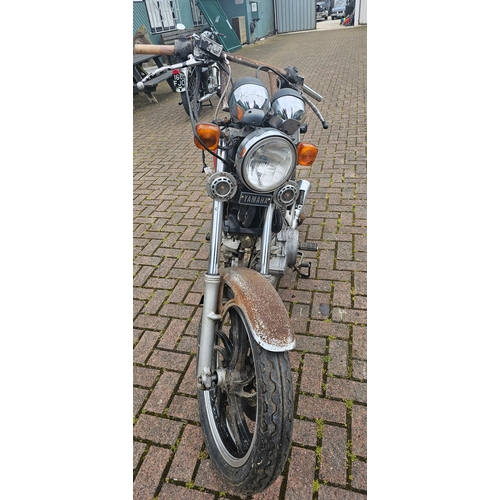 599 - 1981 Yamaha Virago 750. Registration number CWP 630W. Frame number *505-001949*. Engine number 4X7-2... 