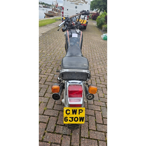 599 - 1981 Yamaha Virago 750. Registration number CWP 630W. Frame number *505-001949*. Engine number 4X7-2... 