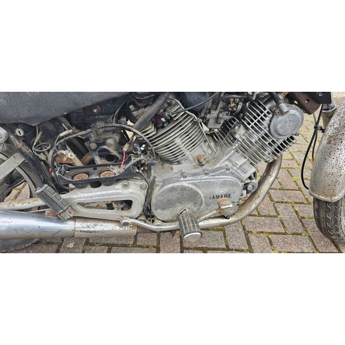 599 - 1981 Yamaha Virago 750. Registration number CWP 630W. Frame number *505-001949*. Engine number 4X7-2... 