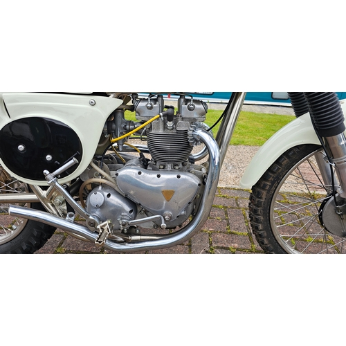 589 - 2008 Triumph Rickman Metisse MKIII, 500cc. Registration number not registered. Frame number 2/08, R4... 