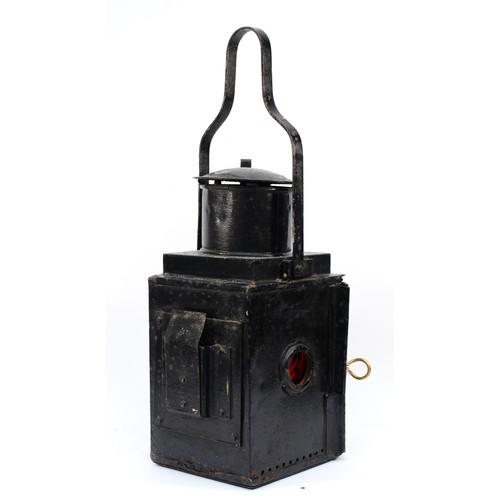 59 - A black BR(M) tail lamp, complete with burner