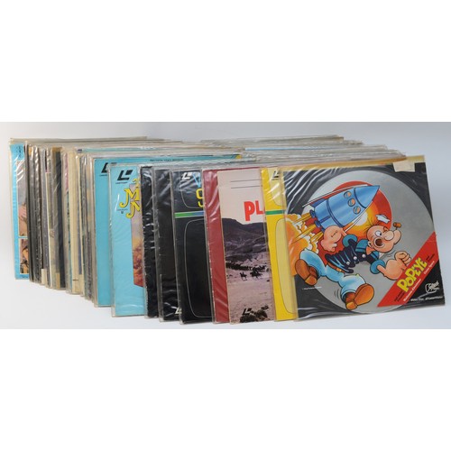 213 - Laser video discs: Music, TV and Movies, Approximately 60.
Queen greatest flicks
No nukes, Muse conc... 