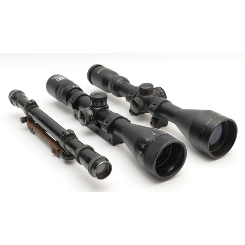 A RWS Classic 3-9x40 wide angle gun sight, a Hawke Sport HO 3-9x40 gun ...
