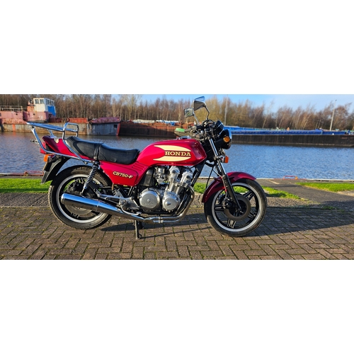 604 - 1983 Honda CB750F, 748cc. Registration number UKY 12Y. Frame number RC04 2211951. Engine number RC04... 