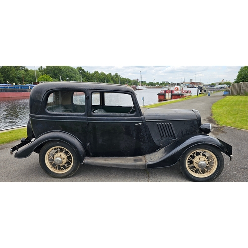 462 - 1937 Ford Model Y, 885cc. Registration number FPG 447 (see text). Chassis number Y191711. Engine num... 