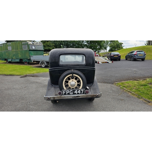 462 - 1937 Ford Model Y, 885cc. Registration number FPG 447 (see text). Chassis number Y191711. Engine num... 