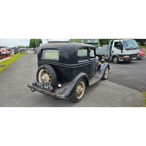 462 - 1937 Ford Model Y, 885cc. Registration number FPG 447 (see text). Chassis number Y191711. Engine num... 