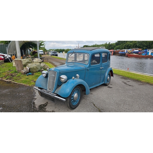 463 - 1938 Austin Big Seven, six light 900cc. Registration number GPU 445 (see text), Body number RV 8946.... 