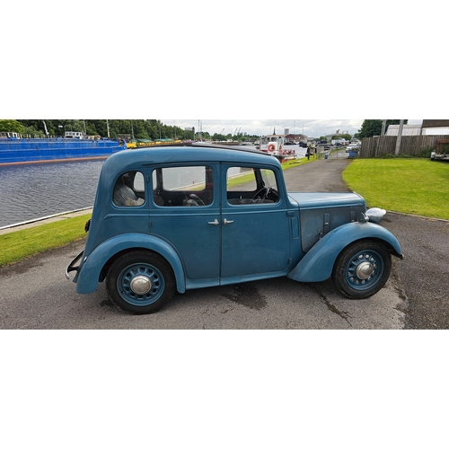 463 - 1938 Austin Big Seven, six light 900cc. Registration number GPU 445 (see text), Body number RV 8946.... 