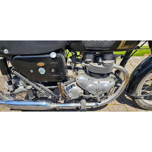 620 - 1958 AJS Model 18 500cc. Registration number 108 XUK (non transferrable). Frame number A60725. Engin... 