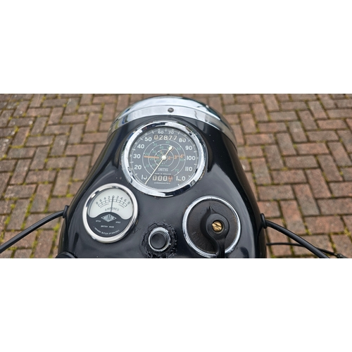 621 - 1959 Triumph Trophy T110, 650cc. Registration number 166 FJO. Frame number 027549. Engine number T11... 