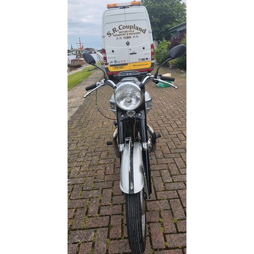 621 - 1959 Triumph Trophy T110, 650cc. Registration number 166 FJO. Frame number 027549. Engine number T11... 