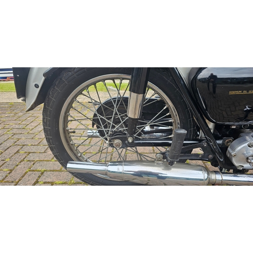 621 - 1959 Triumph Trophy T110, 650cc. Registration number 166 FJO. Frame number 027549. Engine number T11... 