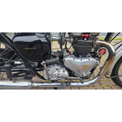 621 - 1959 Triumph Trophy T110, 650cc. Registration number 166 FJO. Frame number 027549. Engine number T11... 