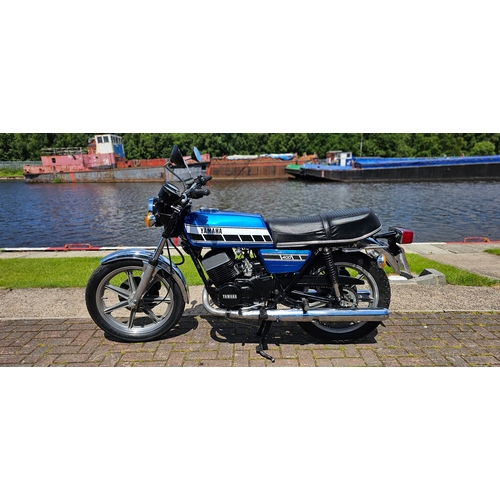 642 - 1976 Yamaha RD400C. Registration number OBU 573P. Frame number 1A3-004294. Engine number 1A3-004294.... 