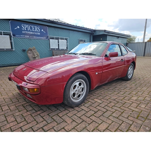 470 - 1987 Porsche 944S, 2479cc. Registration number D221 ELE. Chassis number WPOZZZ94ZHN400486. Engine nu... 