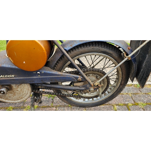 553 - c.1967 Raleigh Wisp, 49cc. Registration number not recorded with DVLA. Frame number not found. Engin... 