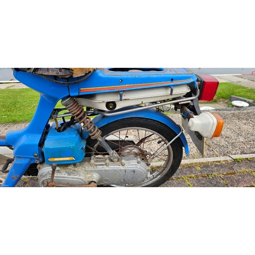 559 - 1980 Honda Shopper Express, 49cc. Registration number STL 138W. Frame number not found. Engine numbe... 