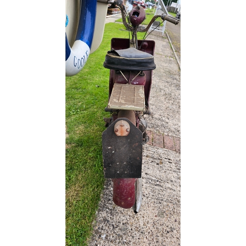 554 - c.1970 BSA Dandy, 70cc, project. Registration number not registered. Frame number not found. Engine ... 