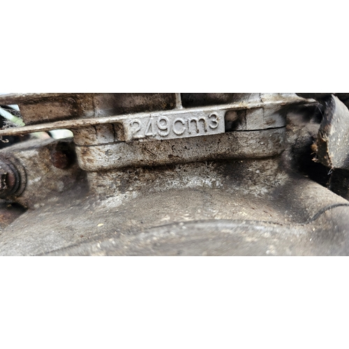 598 - 1991 Suzuki GN250. Registration number H650 YVO. Frame number not readable. Engine number not found.... 