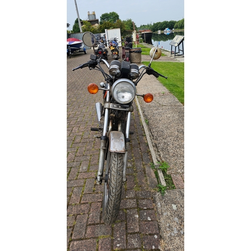 598 - 1991 Suzuki GN250. Registration number H650 YVO. Frame number not readable. Engine number not found.... 