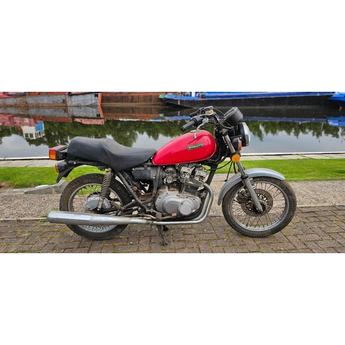 600 - 1981 Suzuki GS250X, 249cc. Registration number BGF 694X. Frame number GS25X 714017. Engine number GS... 